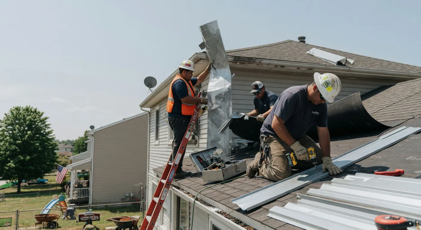 Metal Roofing Installation in South Bend, TX near me
